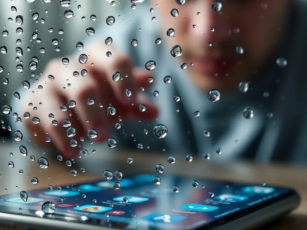 Zalany ekran w telefonie: co robić, gdy dotyk przestaje działać?